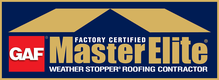 GAF Factory Certified Master Elite Logo